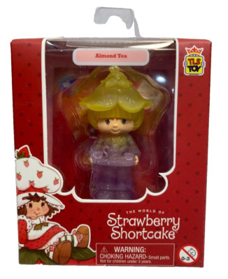 Strawberry Shortcake RARE CHASE Almond Tea Figure 2.5'' CheeBee Series 2 TLS Doll