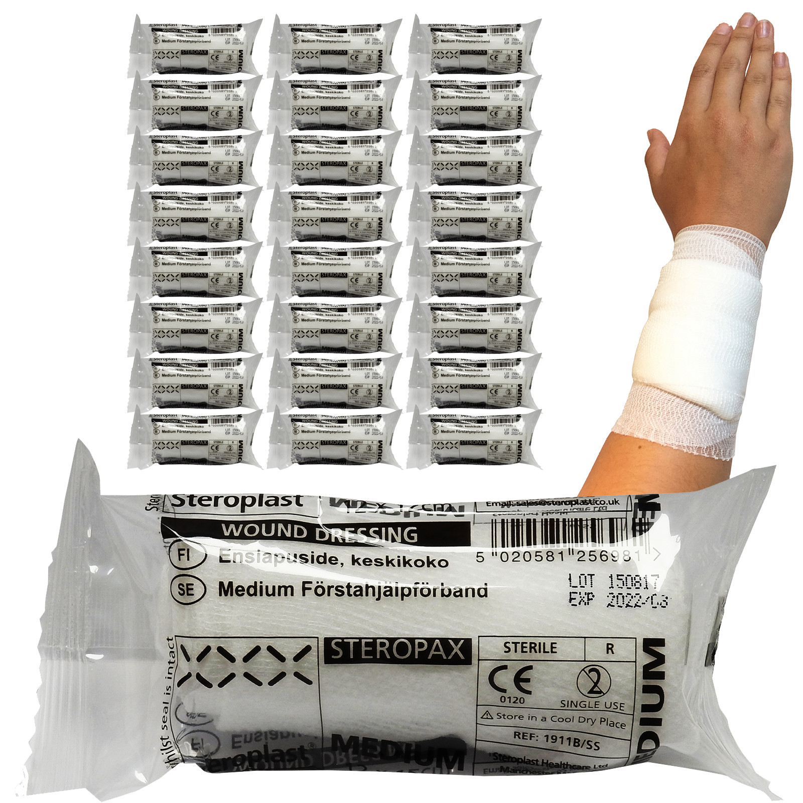 Steropax Premium Medium First Aid Dressing - View #4