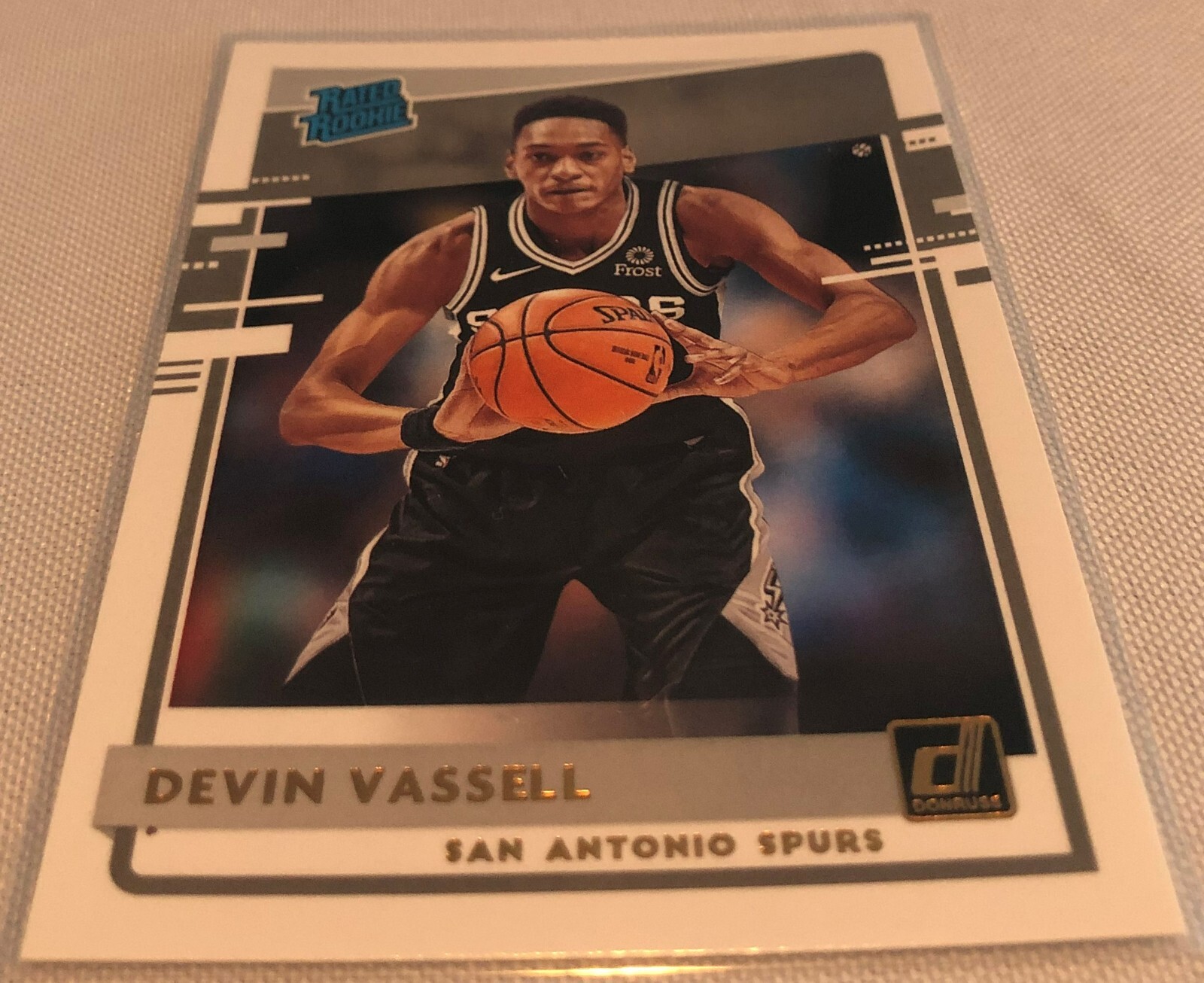 2020-21 Donruss Basketball Devin Vassell San Antonio Spurs Rated Rookie #206