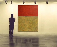 Mark Rothko inspired￼, Painting 81” X 62” Extra Large,Abstract,Modern, Pop XL