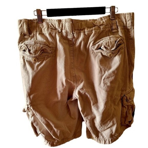No Boundaries Vintage Khaki Men's Cargo Shorts Size 38 - Picture 2 of 4