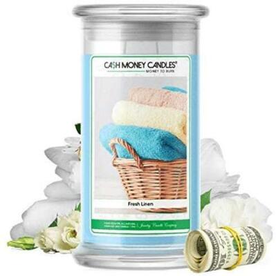 Cash Money Candles $2-$2500 Inside Guaranteed Rare $2 Bill