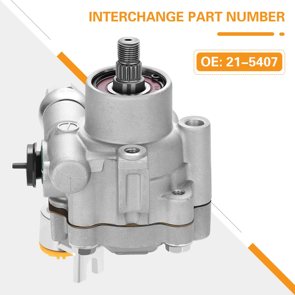 Power Steering Pump For 2003-2008 Nissan Maxima 2004-2009 Nissan Quest 3.5L - Image 3 of 4