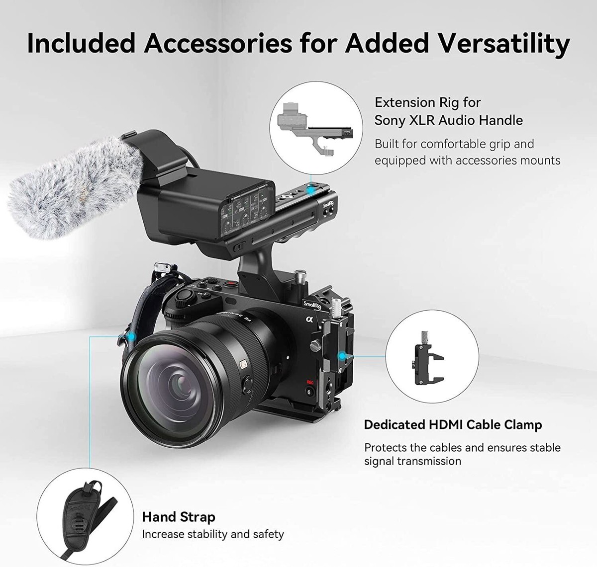 SmallRig Camera Cage Kit for Sony FX3/ FX30 for Sony Digital SmallRig Camera Cage Kit for Sony FX3/ FX30 for Sony Digital