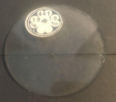 Verre De Montre (punaise) Diamètre 19mm - Marque ROBUR - Neuf Sans étiquette - Pièce Horlogerie