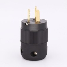 Pure Copper with Gold Plated Connector AU/NZ Power Plug for HI-FI Power Cable