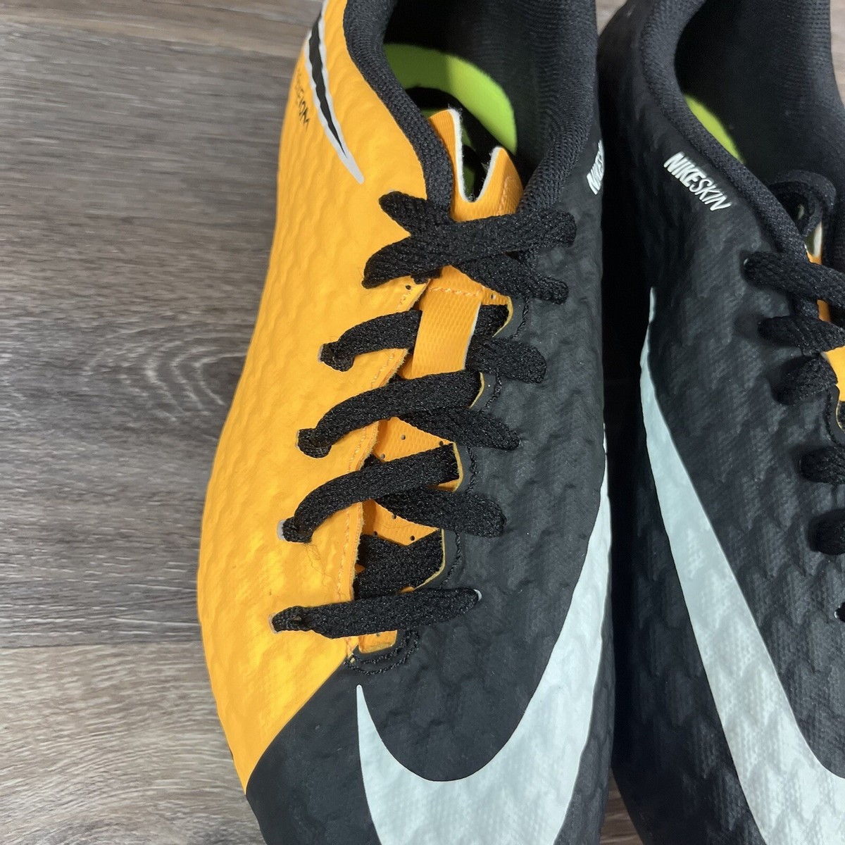 27cm Nike Hypervenom サッカーシューズ イエロー/ブラック Nike Hypervenom Phantom Elite Yellow Football Cleats US8 UK7