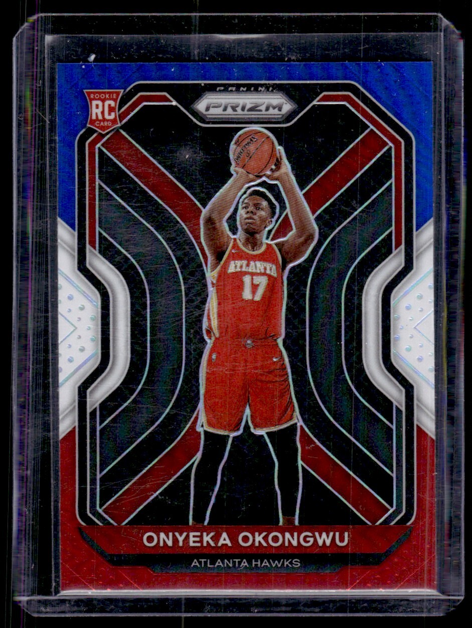 2020-21 Panini Prizm Rookie Red White Blue Prizm Onyeka Okongwu Rookie #260