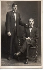 B14-78341 Orig 1915 RPPC Norwegian Bloom Family in Seattle WA Wenliger & Strom