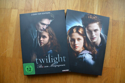 Twilight 1 + 2 / Biss zum Morgengrauen / Biss zur Mittagsstunde - 2x Fan Edition