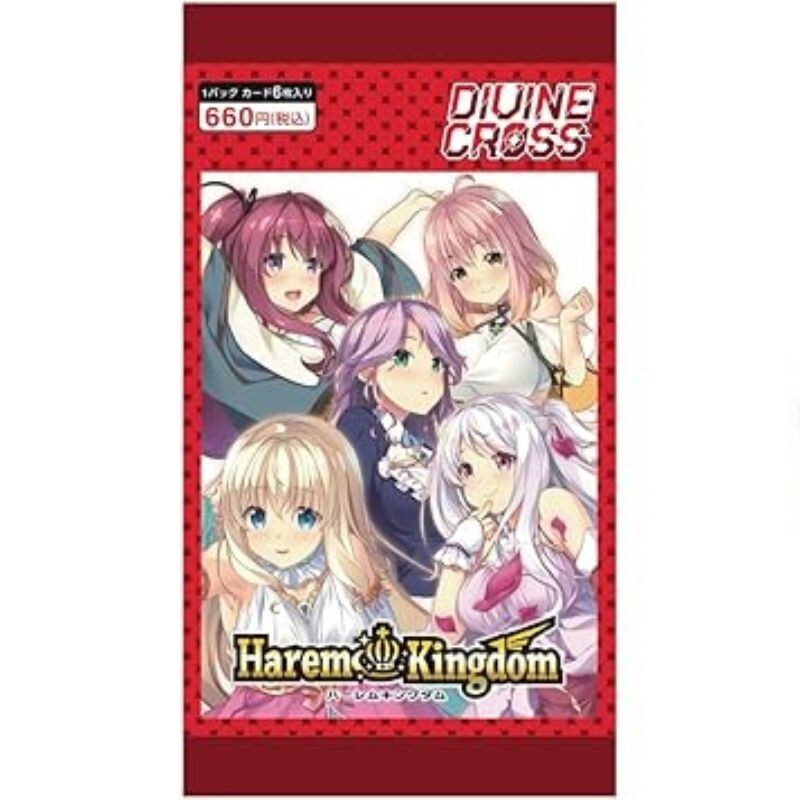 ディヴァインクロス　ハーレムキングダム 【プロモコンプ5種セット】【未開封】 DIVINE CROSS HaremKingdom Booster Pack Box TCG JAPAN