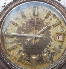 Orologio Vintage Capri Diver Uomo Swiss Made 26 Jewels Automatico 40 mm