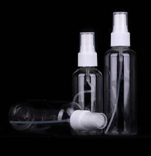 Luxury 10ml - 120ml Plastic Spray Bottles for Essential Oil Refillable Atomizer