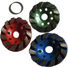 100mm 4"Diamond Grinding Cup Wheel Disc for Concrete Granite various Grits