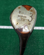 Vintage Wilson 4300 Golf Driver 3 Wood Steel Shaft RH Staff 3