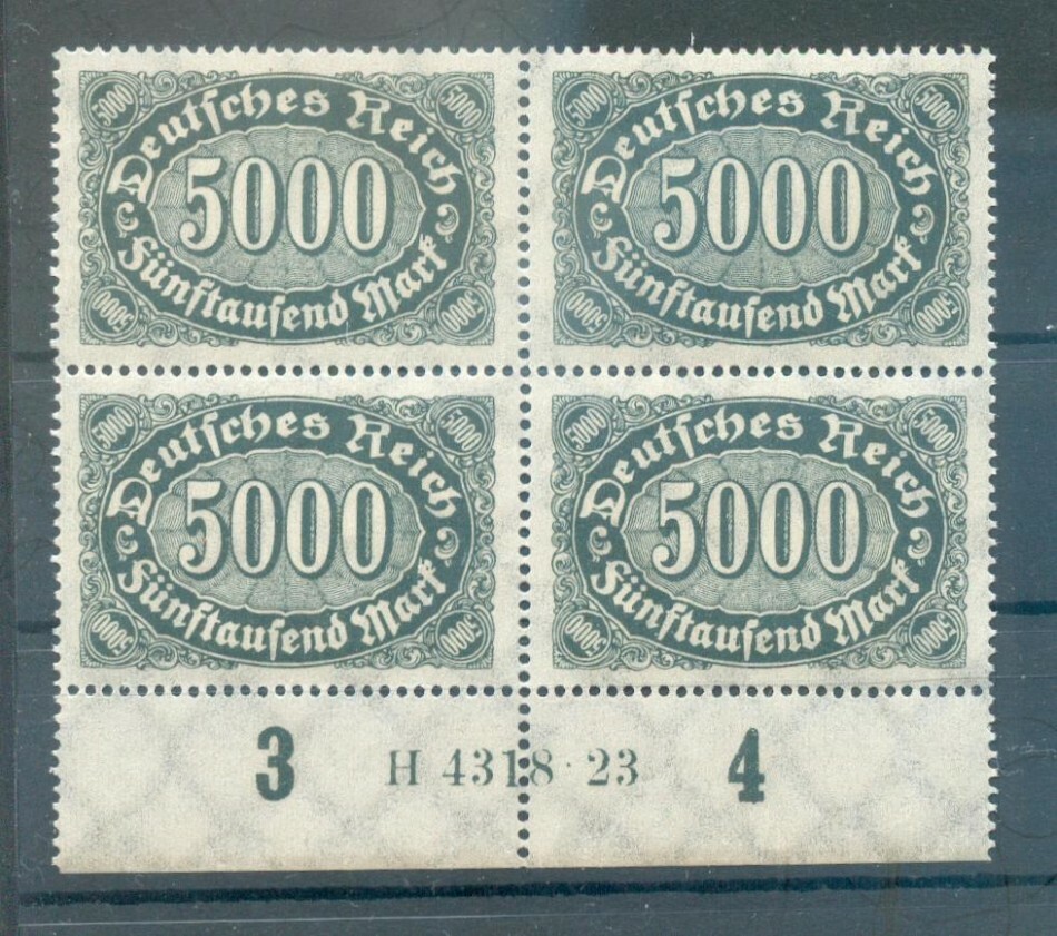 Dr-Infla 256d Han Luxury** Mnh Mint Never Hinged Bpp 140++Eur (70576