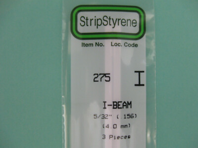 (5,99  /m) I-Profil 4,0 x 2,0 x 350 mm , Evergreen 275