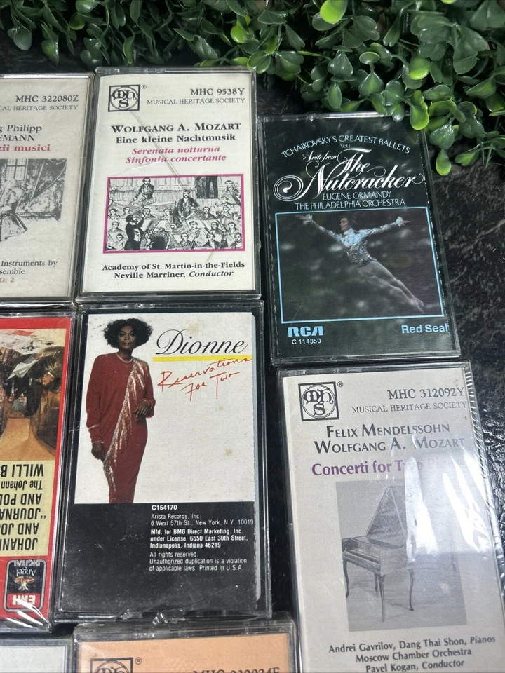 17 Sealed Cassette Tapes Opera , Jazz And More - Image 4 of 4