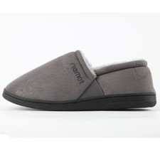 riemot Mens Warm Fuzzy Moccasin Slippers Fleece Loaferts Winter House Shoes Size