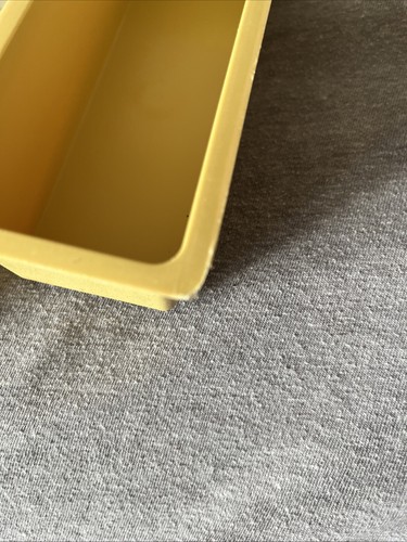 Vintage Tupperware Butterdose Ernte Gold Top 637-9 und Mandelboden 336-10 - Bild 12 von 12