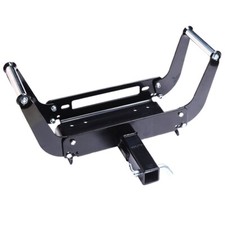 X-bull Winch Mounting Plate Bracket Foldable Cradle For Towing Trailer Off-road