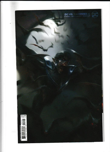 DC VS. Vampires #6 (DC Comics 2022) Mattina Cardstock Variant-NEAR MINT 9.4