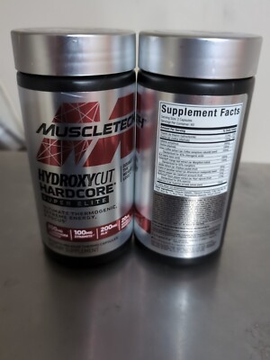 2 Hydroxycut Hardcore Super Elite Energy Weight Loss Pills Muscletech 120 Diet