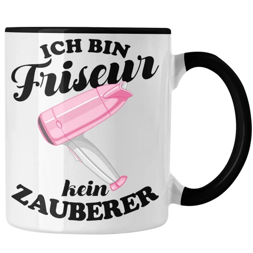 Trendation - Friseur Tasse Geschenk Zuebhör Geschenkideen Friseursaloneröffnung