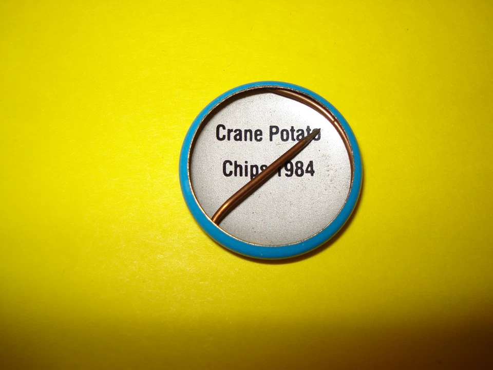 Atlanta Braves Pin- 1984 Crane potato chips - Image 2 of 4