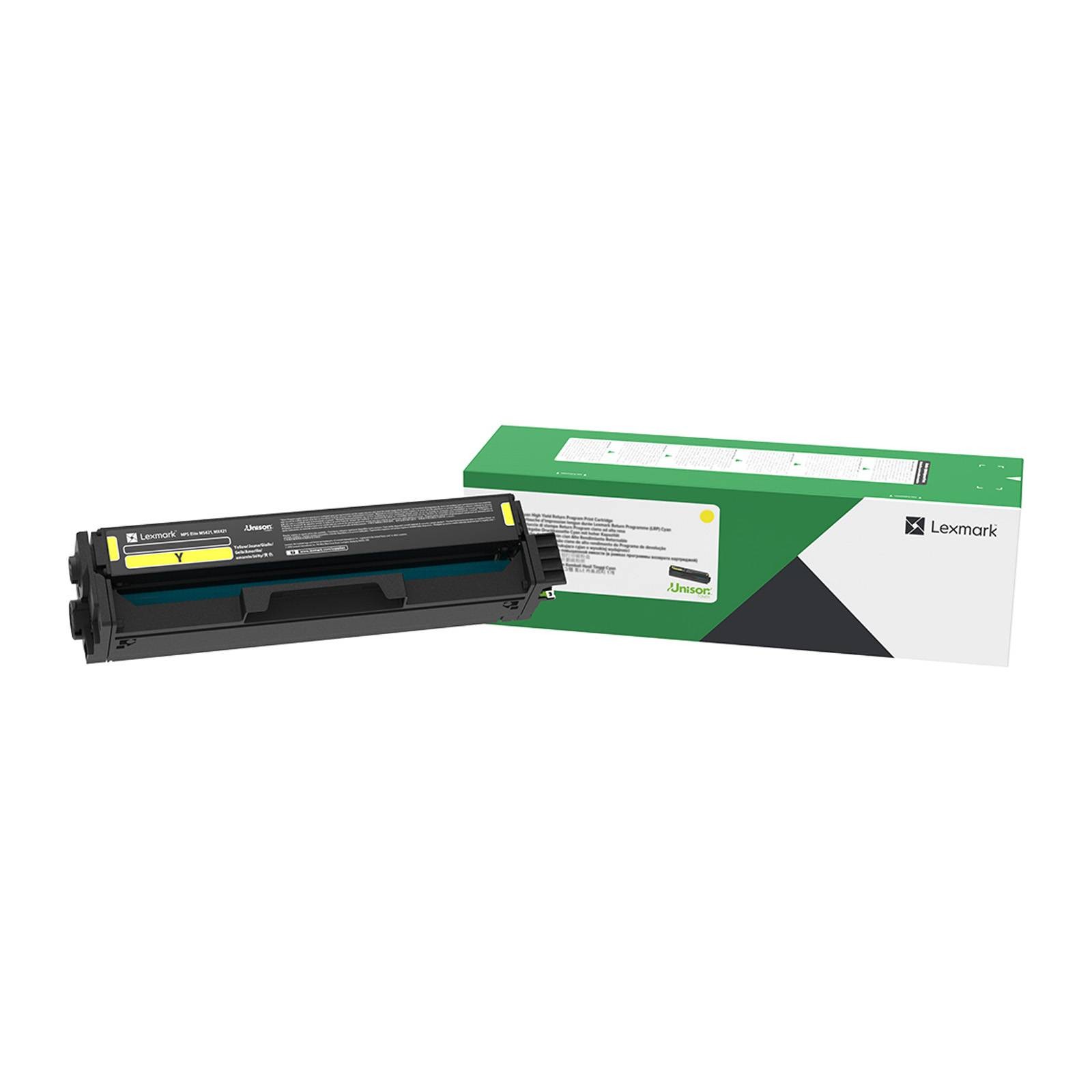 Original Lexmark 20N2HY0 Yellow Return Programme Toner Cartridge