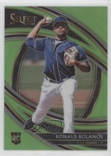 2020 Panini Select Premier Neon Green Prizm 25/99 Ronald Bolanos #164 d4v