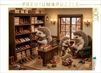 Calvendo Puzzle Die Kleine Igelschuhstube | 1000 Teile Lege-GrößE 64 × 48 Cm Fot
