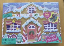 Polly Pocket Doll Advent Calendar DIY Gingerbread House Playset 2025 Holiday New