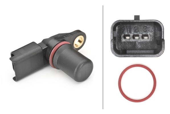 Hella 6PU 009 146-611 Sensor, Nockenwellenposition FüR Dacia, Nissan, Renault,-image