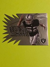 KHALIL MACK ROOKIE CARD Believe The Hype RC OAKLAND RAIDERS--2014 PRIZM-- NM++. rookie card picture