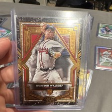 Topps 2025 Tier One Hurston Waldrep #96 Atlanta Braves Baseball Card RC