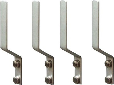 Welldoit Rddconkit Aluminium-Schuhhaken, Wandmontage, Schuhregal, Organizer zum