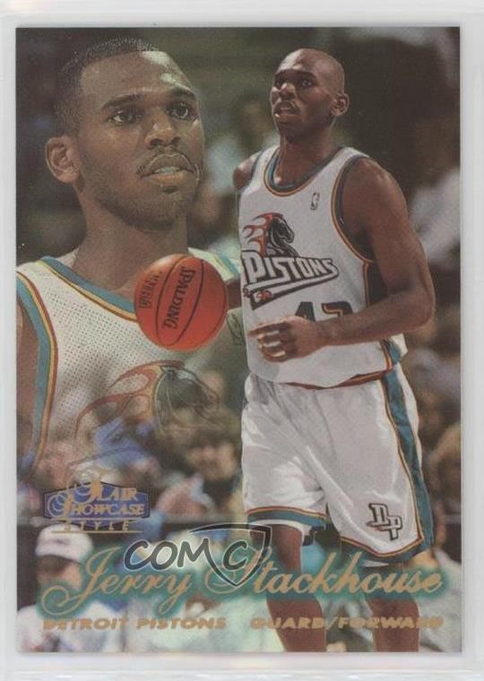 1997-98 Flair Showcase Row 2 Jerry Stackhouse #36 0qr0