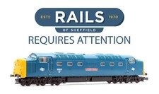 GRAHAM FARISH 'N' GAUGE 371-287 BR BLUE CLASS 55 DELTIC 55005 DIESEL LOCOMOTIVE