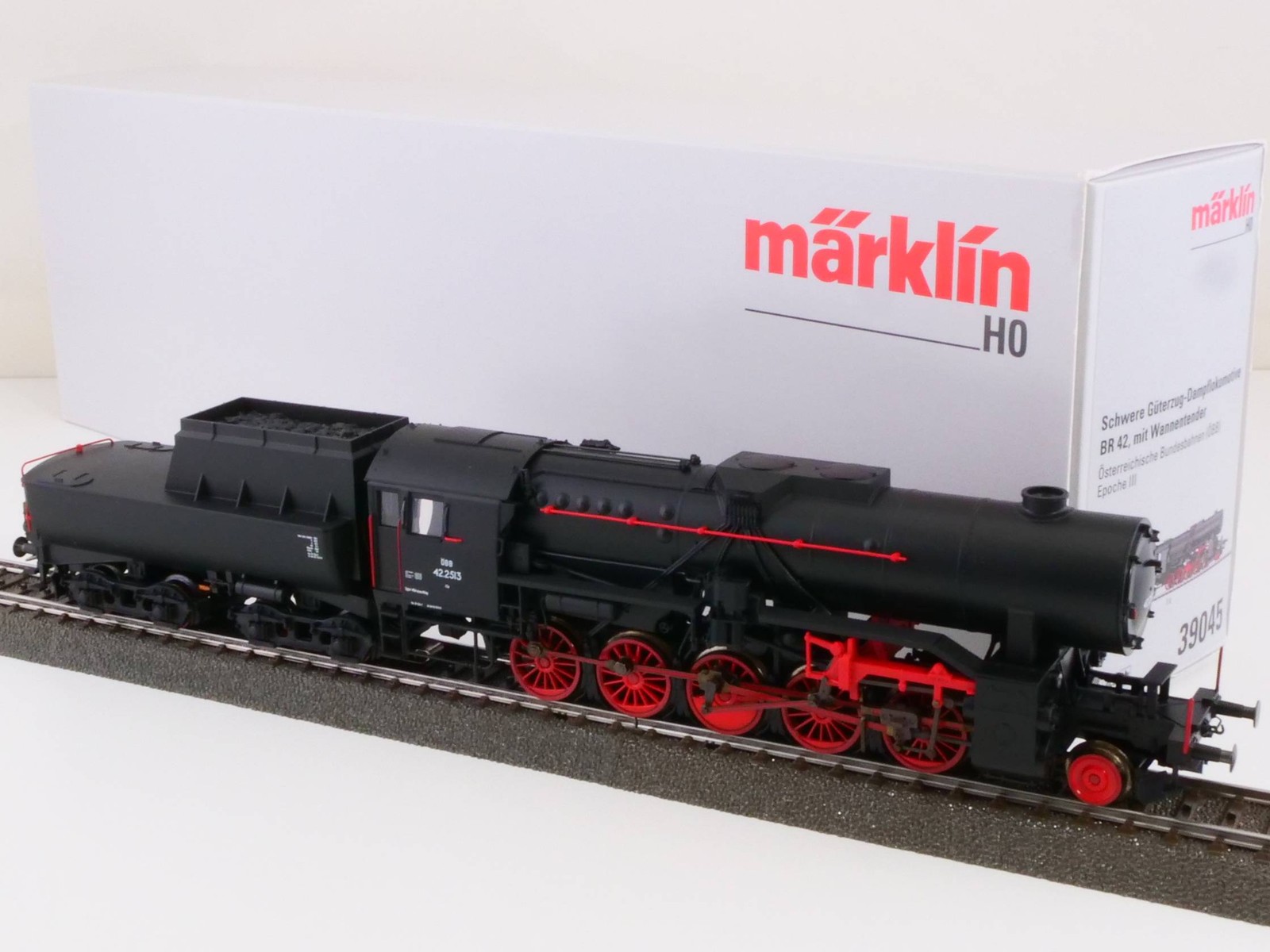 Märklin 39045 BR 42.2513 ÖBB mfx Digital Steam Locomotive Sound Mint! OVP