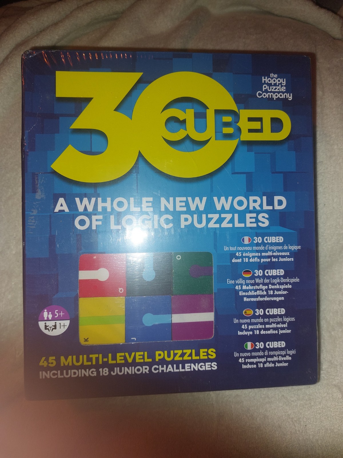 30 Cubed Game The Happy Puzzle Company  Logic Puzzles 5 Years + Complete