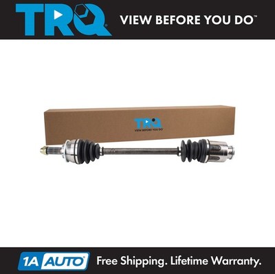 TRQ New Front CV Joint Axle Shaft Assembly for Subaru Impreza Legacy Forester