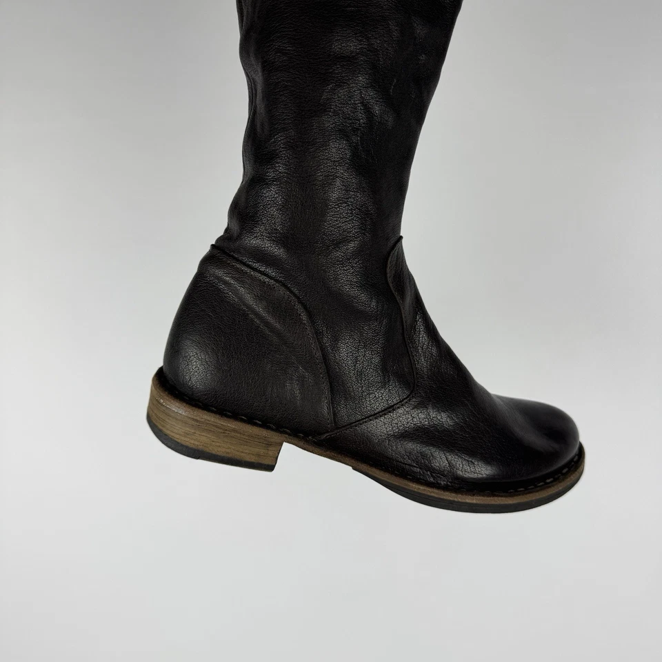 Fiorentini + Baker вечность 705 колена сапоги коричневый кожаный авангард винтажный 36 - Изображение 2 из 4
