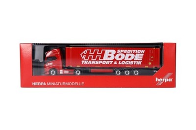 Herpa 319249 Volvo FH GL XL Electric 45ft Container-Sattelzug HH Bode 1:87
