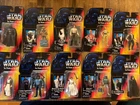 Lot of 10 Sealed Star Wars The Power of the Force Figures Kenner 1995 1996