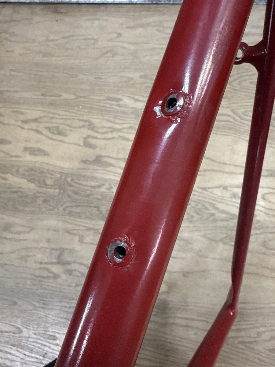 Cannondale 3.0 1989 Road Bike Frameset Red Made In USA 54cm Dented