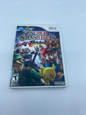 Super Smash Bros Brawl Wii CIB Game Nintendo Wii 2008 Complete with Manual