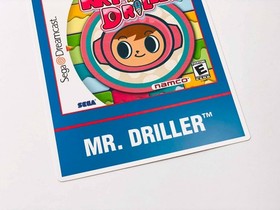 Mr. Driller (Dreamcast) VIDPro Card [5x7 CARD ONLY] *AUTHENTIC