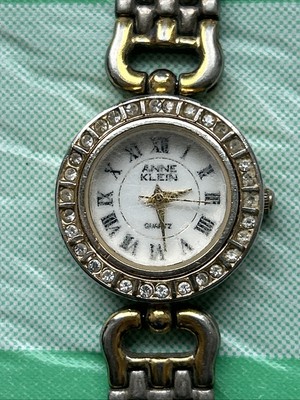 Anne Klein Two Tone Women s Quartz Watch (Scratched Crystal)