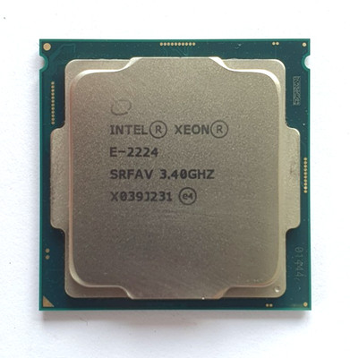 Intel Xeon E-2224 SRFAV 3.40GHz CPU Prozessor